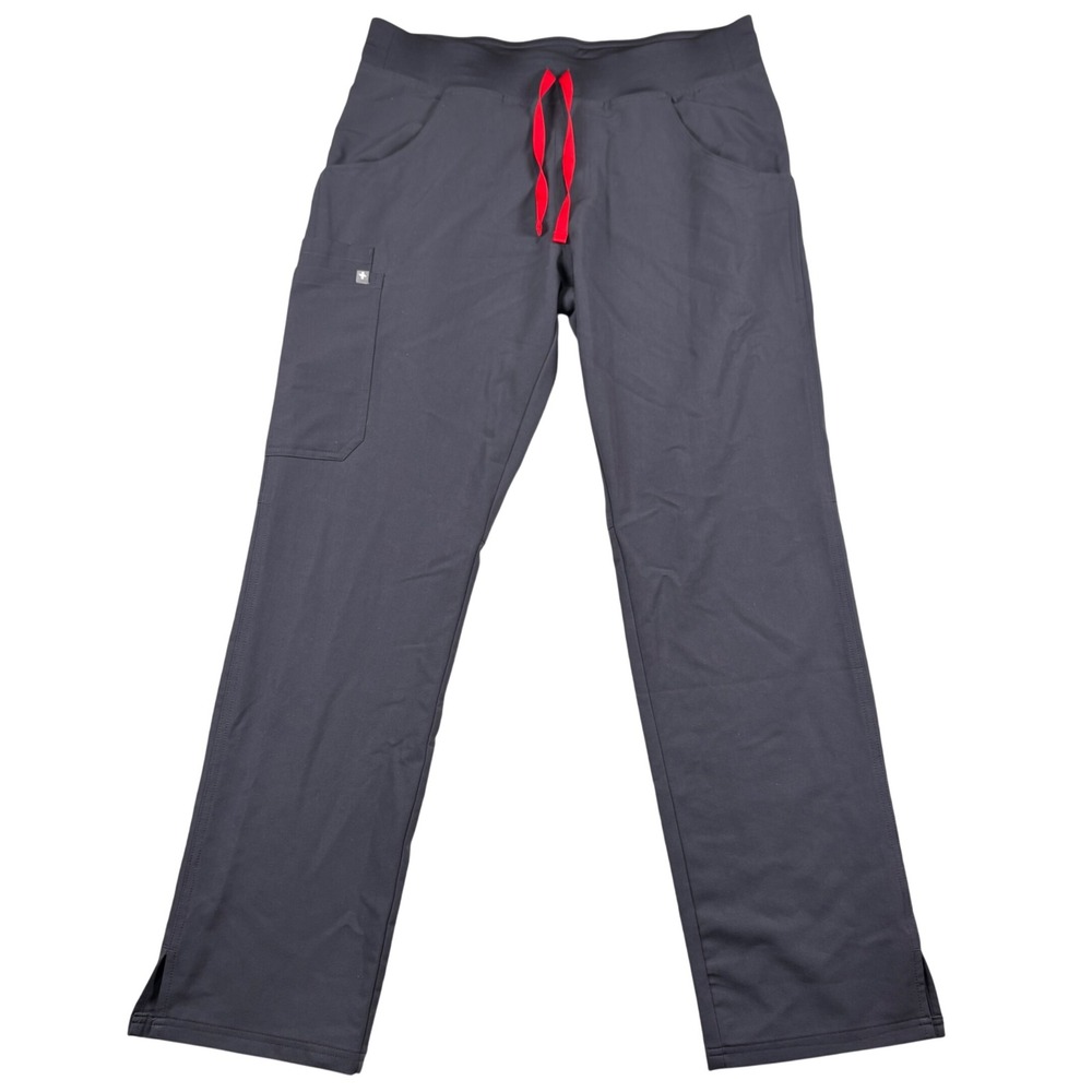 Figs Scrub Pants Men Size M Gray Technical Collection Straight Leg T21004